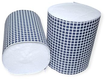 DE Healthcare Products - synthetische Polsterbinde (3 m x 10 cm), medizinische Watte zur Unterpolsterung und Abpolsterung, luftdurchlässig und faltenfrei, weiß, 72 Stück