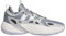 adidas Unisex TRAE Unlimited Basketball-Schuhe, Grey Three/Grey Two/Cloud White, 40 2/3 EU