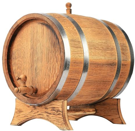 MB Manufaktura Barel Träfat Ekfat Bränd Naturlig Ek Whiskyfat Vinfat Ekvinfat Liten spritfat Ekfat Stor ekfat Kolad Ekfat Whiskyfat Med Kran Vintage åldrande Ek Fat Bord Hem Bar Dekor Konjak 20 liter