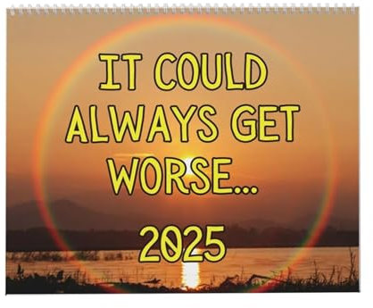 Unmotivationskalender 2025, Demotivationskalender 2025 - Demotivierender Tischkalender 2025 | Abreißbarer Tischkalender 2025 zum Thema „Berge, Wälder und Strände“ für zu Hause