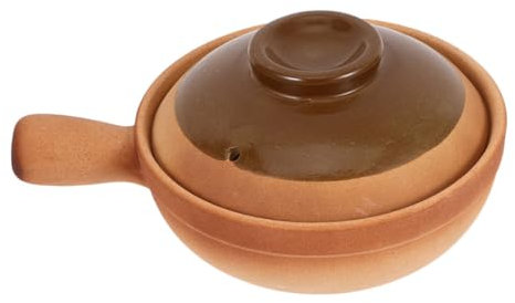 LIGIGWASH Cazuela De Barro Para Cocinar Para Arroz Sopas y Guisos Para Reuniones Familiares y Viajes Camping Utensilios De Cocina Asiáticos
