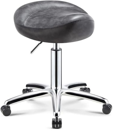 Sattelhocker Ergonomic Professional Sattel -Sattelhocker Rolling Height Einstellbarer Stuhl für Klinik Zahnarzt Sattelhocker