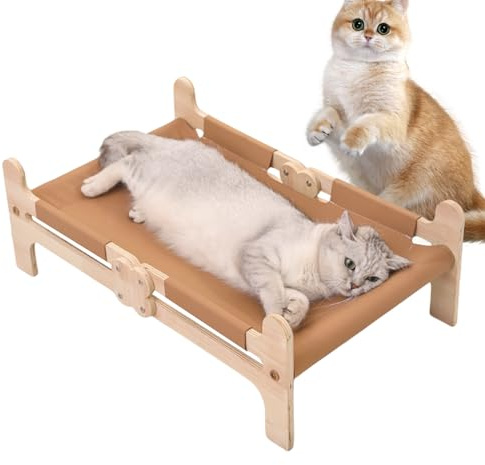Erhöhtes Katzenbett, Outdoor Hundebett für draußen, Erhöhte Katzenliege Für Garten Terrasse Balkon Indoor Zuhause Boden Auto