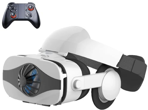 Gafas 3D de Realidad Virtual, Gafas VR, 3D VR Gafas de Realidad Virtual, Gafas 3D VR para Smartphone, Compatible 4.7-7.2 Inch' Smartphone Amplia compatibilidad por Android/iOS(C)