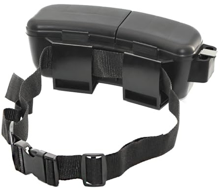 Wynrzyj Maletín de señuelos de pesca con varios compartimentos y correa de hombro ergonómica para diferentes condiciones climáticas, riñonera para accesorios de pesca al aire libre