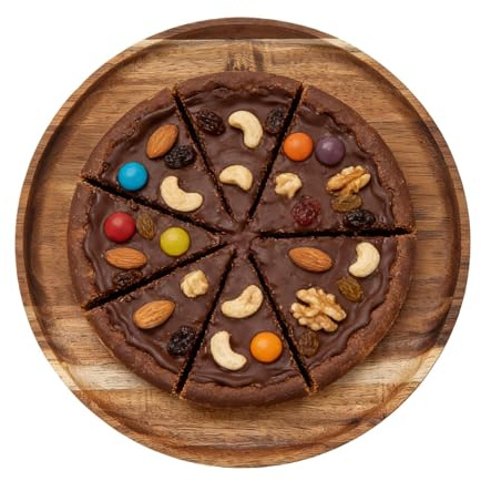 Bandeja de mesa de café – Bandejas de servicio redondas impermeables de 11,61 pulgadas, utensilios de servicio | Bandeja decorativa de madera para cocina, salón, mesas bajas, oficina, restaurante, bar