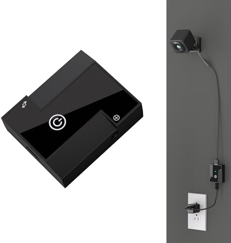 Interruptor automático de privacidad de cámara de seguridad para cámara interior Blink Mini 2 / Mini, detección de casa/ausencia de teléfono inteligente, apagado en casa/fuera de casa, sin aplicación
