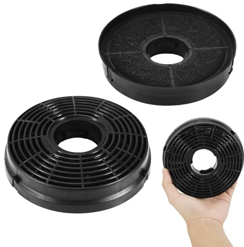 2pcs Charcoal Filters for Cooker Hood, Carbon Filter Extractor Fan