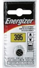 Energizer Silver Oxide Battery Watch, 395, 4 Pack