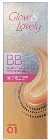 Fair & Lovely BB Quick Measure Make-up Finish Foundation Fairness Cream 18 GM