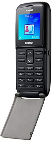 Brondi Ramos Telefono Cellulare, Nero