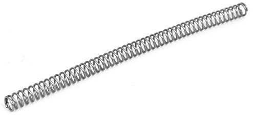 sourcing map 2mmx16mmx305mm 304 Edelstahl Druckfedern Silberfarben