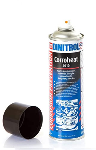 DINITROL® Corroheat 4010 - Cera di protezione contro la corrosione per vano motore, 500 ml, trasparente