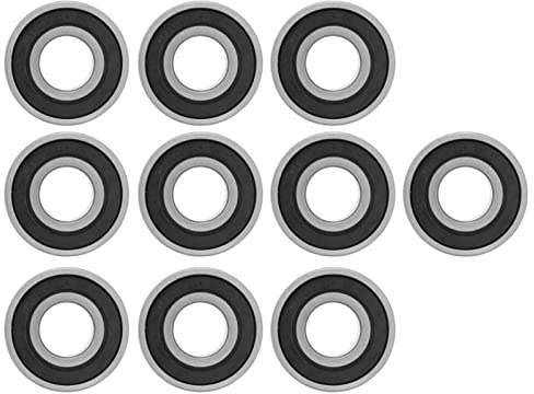 Fafeicy Rillenkugellager 6202-RS, Lagerstahl, Doppelseitig Dichtung, 15x35mm, 10 Stück, für Motor, Getriebe, 3D-Drucker