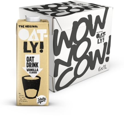 Oatly Vanilla Drink 1 Litre (Pack of 6)