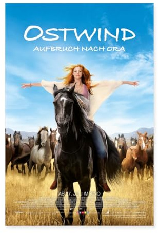 Spreadshirt Ostwind Aufbruch nach Ora Filmplakat Poster 60x90 cm