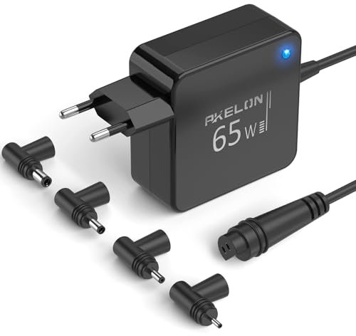 Chargeur pour ASUS Ordinateur Portable 65W 45W 33W pour ASUS Vivobook, Zenbook, Chromebook, Transformer, Expertbook et Autres Séries, Voyant de Marche, 4 x Connecteur Rond