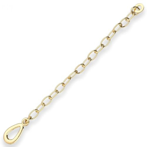 2,9mm Ankerkette weit Kette Verlängerungskette Halskette aus 333 Gold Gelbgold 7cm