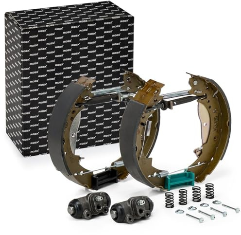 RIDEX 3859B0308 Kit frenos disco de tambor Trasero con cilindro de freno de rueda con accionador Compatible con RENAULT 21 Sedán L48