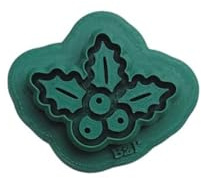 Emporte-pièce Outil DIY Pâte Polymère, Fleur de Noël Houx