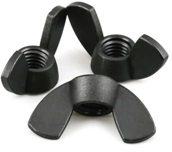 XIAOGYYE 20Pcs Nylon Nut Wingnut Butterfly Plastic Thumb Nut M3/M4/M5 M6 M8 M10 M12/20Pcs/M6