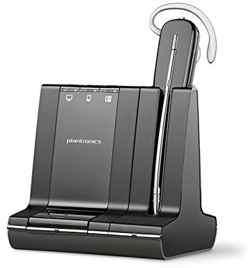 Plantronics Savi W740 Ear-hook Monaural Wireless Black mobile headset