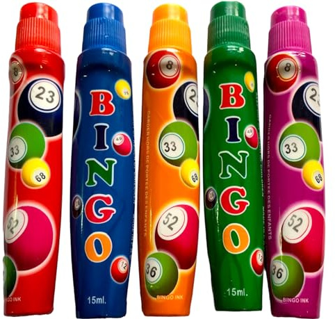 Thomas & Anca Club Supplies Ltd 15 ml Slimline Bingo Dabbers 5-pack