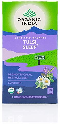 India Tulsi Sleep Tea Bags, 25 Tea Bags