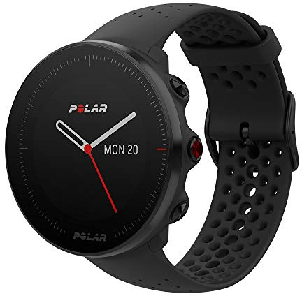 POLAR Vantage M –Advanced Running & Multisport Watch with GPS and Wrist-Based Heart Rate (Lightweight Design & Latest Technology), Black, M-L