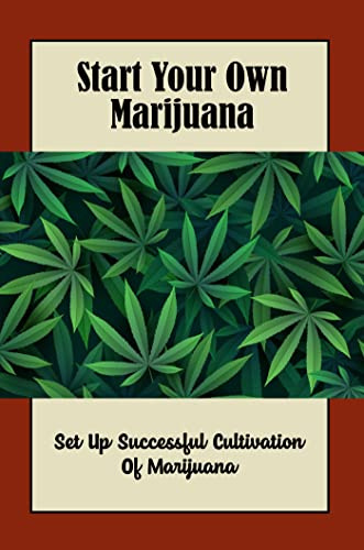 Start Your Own Marijuana: Set Up Successful Cultivation Of Marijuana