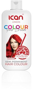 ican London Colour Your Dream Semi Permanent Hair Color 100ml (69-PILLAR BOX RED)