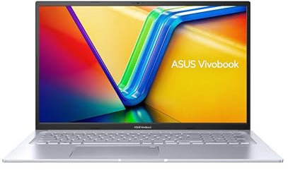 ASUS Vivobook 17X M3704YA-AU140W 17.3 Pouces FHD PC Portable (Processeur AMD Ryzen 5 7430U 4.3GHz, 16GB DDR4, 1TB SSD NVMe, AMD Radeon Graphics, Windows 11 Home) - Clavier AZERTY