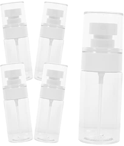AUTSUPPL 5pcs Refillable Fine Mist Spray Bottles 30ml Travel Containers for Hair, Cosmetics, and Skincare Portable Spray Atomizers for Beauty Personal Care