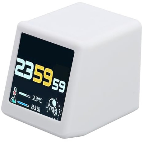 Diyeeni WIFI Weather Clock, Photo Album, Easy Using Digital Clock with Photo Gallery, for Family and Wireless Firmware Upgrade Capability