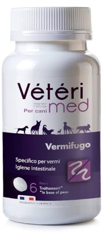 Natürliche Tabletten für Hunde – Anders als chemische Entwurmungsmittel – Von den französischen Veterinärbehörden zugelassener Hersteller 15 Tabletten