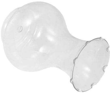 Cabilock 6pcs Plastic Hydroponic Flower Vase Shatterproof Bud Bottle for Hyacinth Bulbs Minimalist Vases for Dining Table Centrepieces