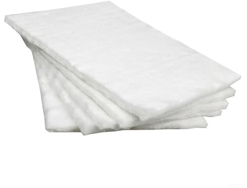 babominimer Bioethanol-Schwamm-Kaminbrennerwolle für Ethanol-Kamine, hitzebeständiger Faser-Baumwollkern, 24 Packungen à 20,3 x 30,5 cm + 5 Packungen à 5,1 x 11,9 cm, (20,3 x 30,5 cm)