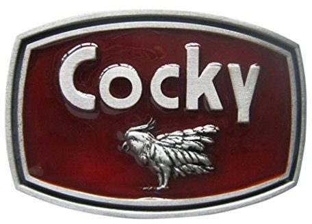 Jean's Friend New Vintage Enamel Western Animal Belt Buckle Gürtelschnallen