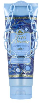Tesori d'Oriente - Crema de ducha Thalasso Therapy con extracto de agua de las Islas Fiji y algas marinas, limpia la piel y aporta frescura e hidratación, 250 ml
