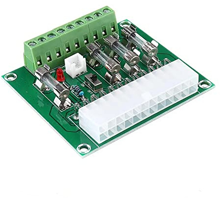 DollaTek Desktop-Computer ATX-Netzteilplatine Netzteil-Breakout-Transferplatine Steckdosenverdrahtungsadapter-Erweiterungsmodul