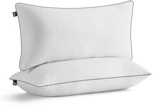 BedStory 40x80 Kopfkissen mit Verstellbarer Füllung | 950g x2 Mikrofaser-Hotelkomfort | Oeko-TEX 100 Zertifiziert | Atmungsaktiv & maschinenwaschbar | Für Sofa+alle Schlafpositionen