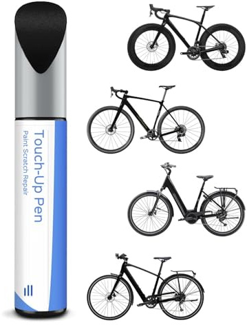 PARTS4EV Black Pearl Matte Fahrradlack - Ausbesserungslack für Trek, verwenden Sie Lackstift für Metall und Kunststoff - Hochdeckender Fahrradlack