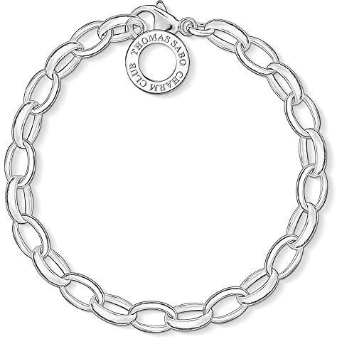 Thomas Sabo Women Charm Bracelet Classic Charm Club 925 Sterling Silver X0032-001-12