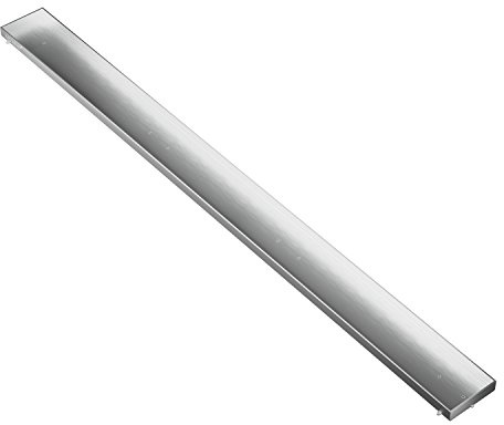 Abdeckung für Duschrinne AQUABAD® SDS Pro (Rost einzeln!) / Länge: 60 cm, aus Edelstahl/Design: „Befliesbare Mulde“