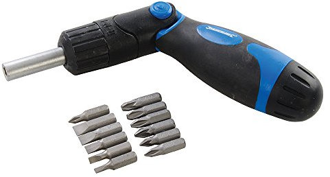 Silverline Multi-Bit Ratchet Screwdriver 3-Way (220797)