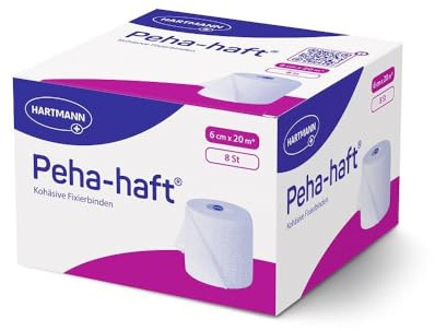 (8 ) Peha-haft Latexfrei 6 cm x 20 m 8 Rollen Inhalt: 8