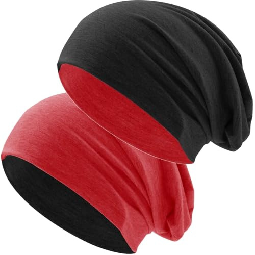 Hatstar Klassische Beanie Mütze, für Damen und Herren, weiches & atmungsaktives Material in Einheitsgröße, Übergangsmütze für Frühling, Sommer und Herbst