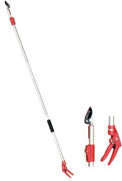 AXEL Grabegabel mit langem Griff von 150 bis 270 cm und drehbarem Kopf