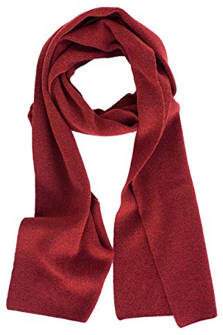 FosterNatur, Damen/Herren Merino Schal glatt, 100% Wolle Merino extrafein