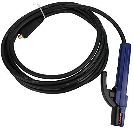 Elektrodenhalter 300A Halterung für Schweißelektrode 25mm² 4m Kabel für MMA ARC Elektrode Schweißen mit Zangenstab, Elektrodenhalter für Lötkolben
